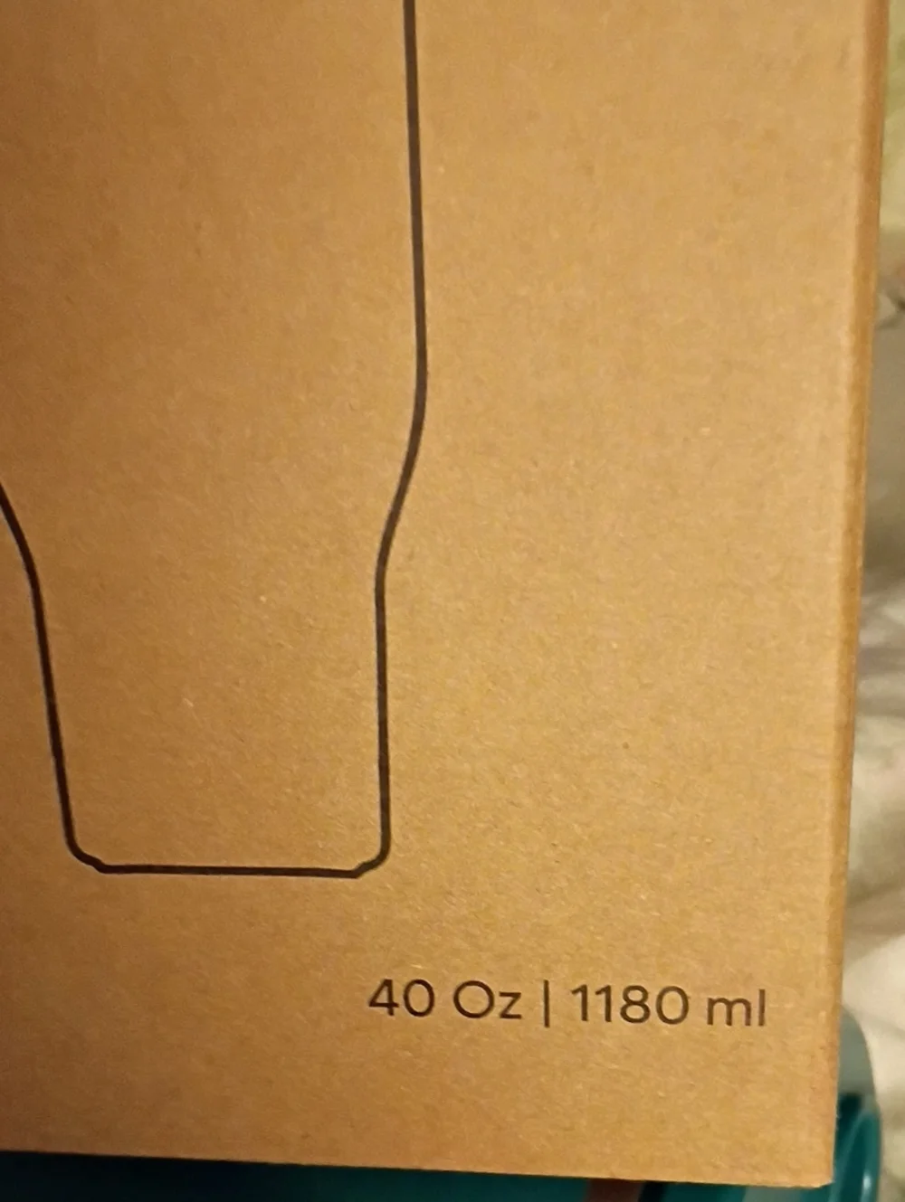 Stainless Steel Travel Tumbler - Teal New In Box